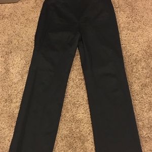 Bill Blass NY Black Cotton Trouser No Waistband